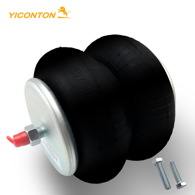 Dwie zwinięte sprężyny pneumatyczne przyczepy do Hendrickson B-14486 3317 Contitech FD200-22524 Firestone W01-358-7795