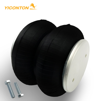 Dwie zwinięte sprężyny pneumatyczne przyczepy do Hendrickson B-14486 3317 Contitech FD200-22524 Firestone W01-358-7795