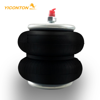 Dwie zwinięte sprężyny pneumatyczne przyczepy do Hendrickson B-14486 3317 Contitech FD200-22524 Firestone W01-358-7795