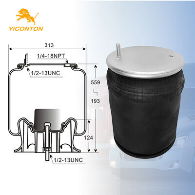 1V 9373 Poduszka pneumatyczna do ciężarówki, pasuje do Contitech 910-17.5P440/Goodyear 1R12-403566243097