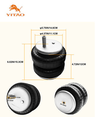 Zestaw zawieszenia pneumatycznego pasuje do Toyota Tundra 2WD/4WD 2007-2021 W217602445 TR2445