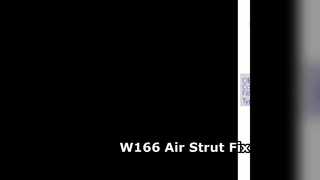 Wymiana amortyzatora pneumatycznego w Mercedesie W166